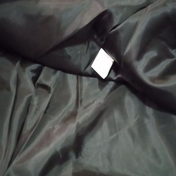 Womens Lined Plaid Wool / Polyester Mid-Calf Skirt (Size M) COFFEE - NEW!!! - Picture 8 of 9